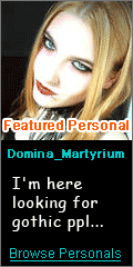 The best and largest dating site for gothic, goth , punk, vampire, metal, industrial, fetish, goth rock, occult, skulls, monsters, dark, darkwave, mysticism.