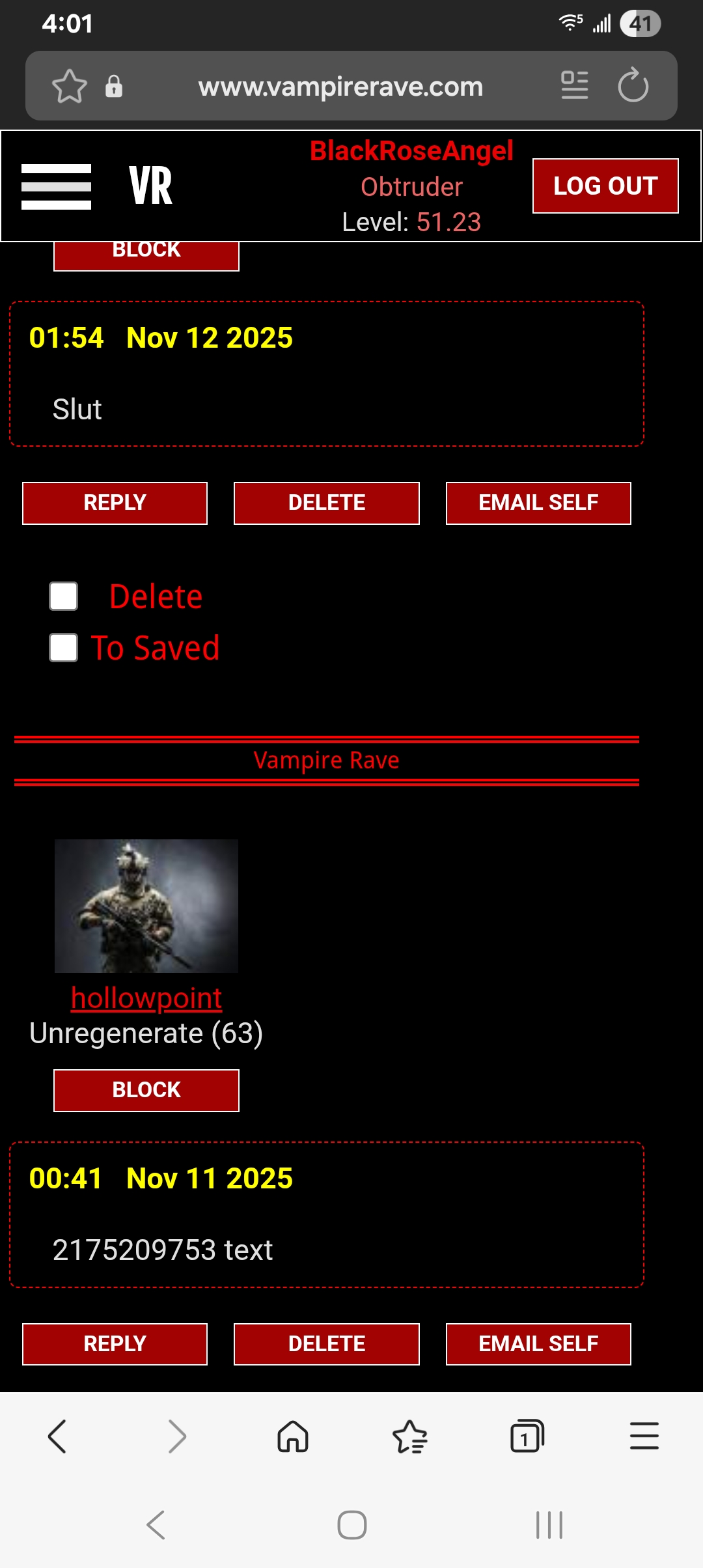 Real vampires love Vampire Rave.