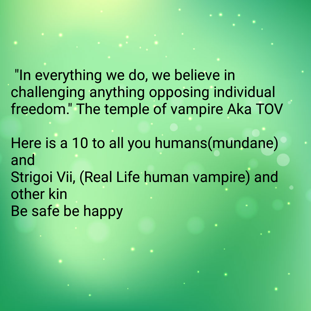 Real vampires love Vampire Rave.