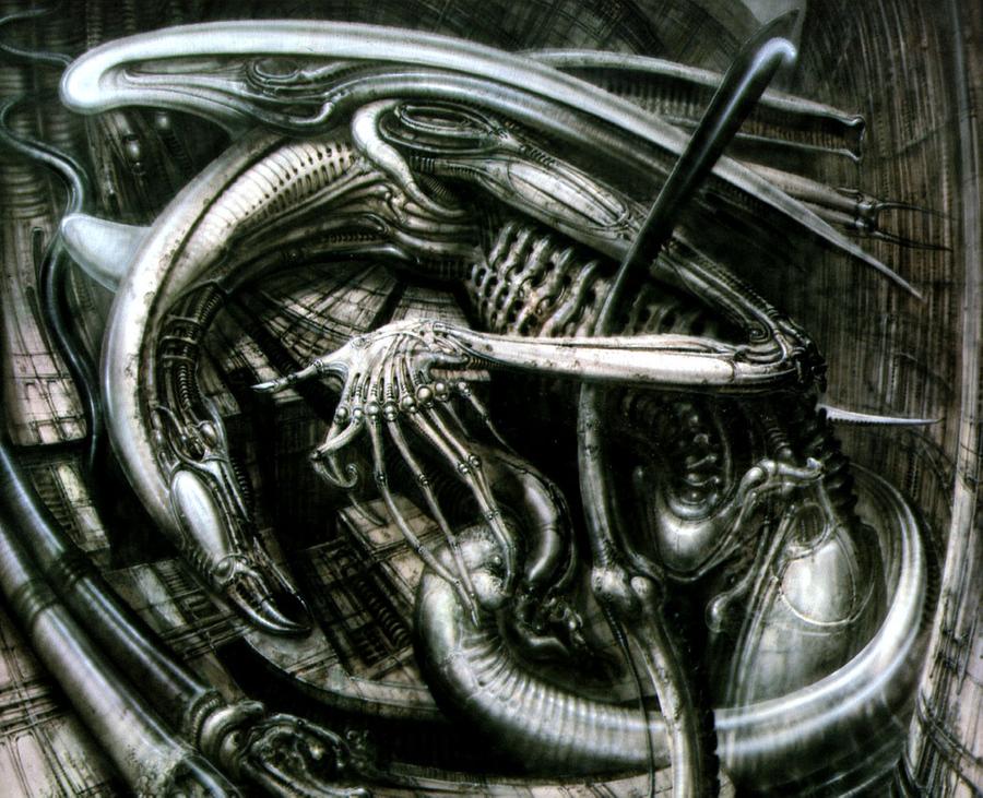 H.R. Giger Angel of Death